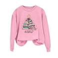 thumbnail image 2 of Womens Sweatshirt Christmas Trendy Funny Holiday Pullover Vintage Winter Xmas Pattern Shirt Casual Loose Shirts Crew Neck Vacation Tops 2025, 2 of 6