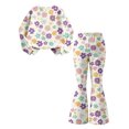 thumbnail image 6 of Jamicy Girls Clothes Set 2 Piece Lounge Sets for 5-15 Years Kids Bell Long Sleeve Matching Outfits 2026 Fall Fashion Vacation Outfits, 6 of 9