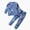 A13-Sky Blue, variant on Unisex Baby Toddler Boys Girls and Girl 2-piece Pajama Pant Set Casual Homewear Sleepwear Pajamas 2pcs Set,18-24 Months