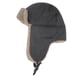thumbnail image 1 of Bewildely Sombrero de bombardero de invierno para hombres y mujeres, casco cálido con forro de felpa para exteriores, gorro grueso para mantener el calor, Suministros térmicos Negro Bewildely HA070833-02, 1 of 6