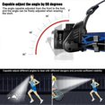 thumbnail image 3 of Headlamp Flashlight, Usb Rechargeable Led Head Lamp,waterproof T6 Head, 3 of 3