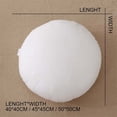 thumbnail image 2 of Non-Woven Fabrics Throw Pillow Inner Core Round for Cushions Insert Filling Pillow Filler Sofa New, 2 of 4