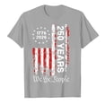 thumbnail image 3 of Glisme Mens T Shirt Independence Day Round Neck Graphic T Shirt Patriotic Independence Day Commemorative Print Short Sleeve Tee Retro 4Th Of July Wear White 3Xl, 3 of 3