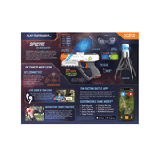 Faction Spectre Gel Bead Blaster with Smart Beacon and Gel Beads, Teens and Adults Ages 14+