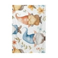 thumbnail image 2 of Ryvnso Gnomes Christmas Floral Rectangle Table Cloth Tablecover Dinning Tablecloth 54"x54", 2 of 8