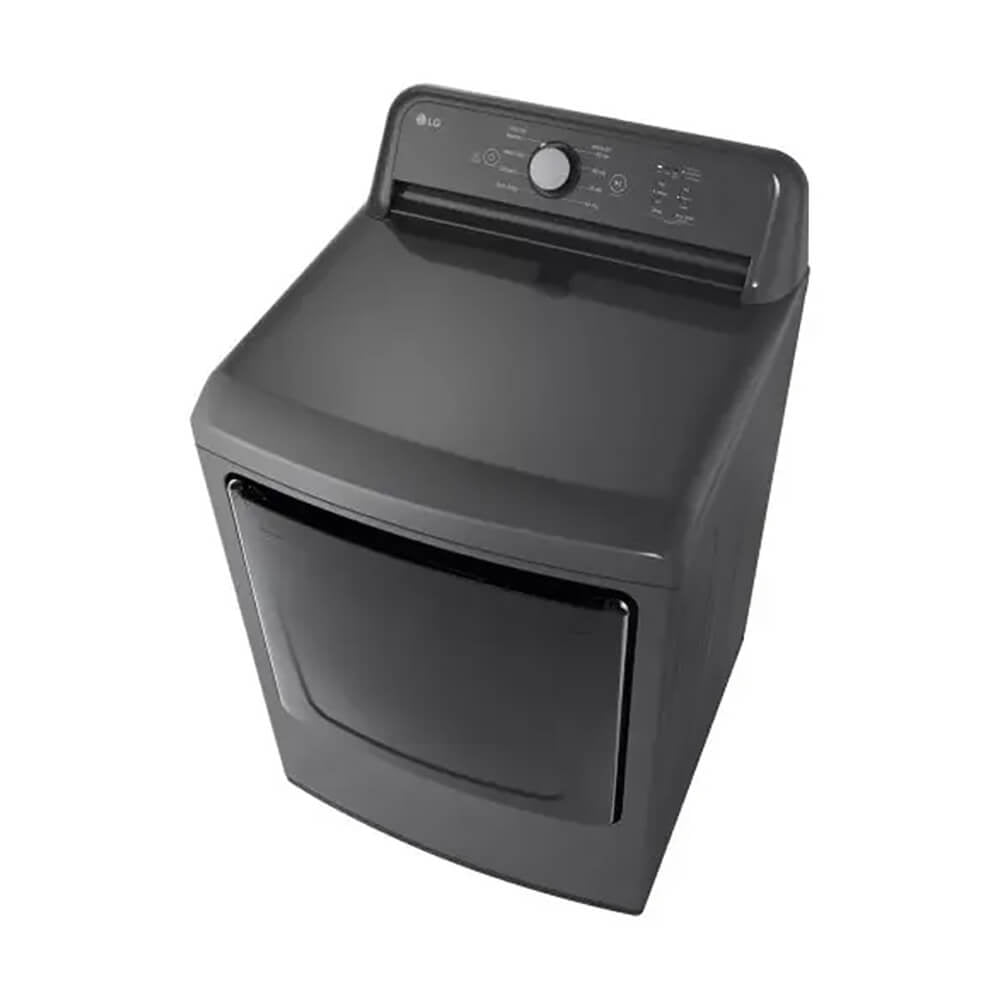LG DLE6100M 7.3 Cu. Ft. Monochrome Gray Front Load Smart Electric Dryer