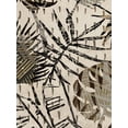 thumbnail image 2 of Grant, Eve C. 19x24 Black Ornate Wood Framed with Double Matting Museum Art Print Titled - Grey Palms Panel II, 2 of 4