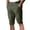 b-121Army Green465, variant on PIMSSY Men Casual Shorts Comfortable Stretch Fit Breathable Outdoor Walking Summer Lightweight Elastic Waist Solid Color Male Cozy Bottoms