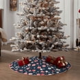 thumbnail image 5 of KLL Cherry Blossoms Christmas Tree Skirt 48" ,Party Decorations Farmhouse for Christmas Decorations Holiday Party, 5 of 6
