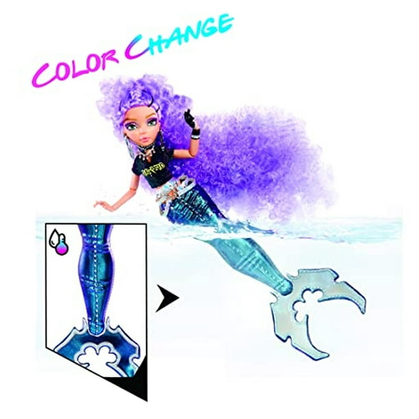 MERMAZE MERMAIDZ Cambio de color Riviera Mermaid Fashion Doll con traje de diseñador y acc MERMAZE MERMAIDZ MERMAZE MERMAIDZ