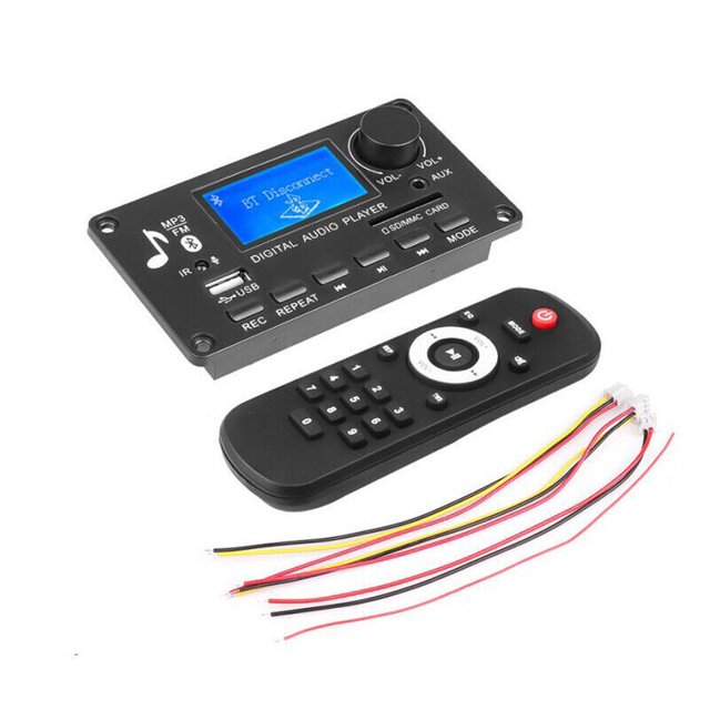 Módulo amplificador Bluetooth para coche Audi o placa decodificadora de radio MP3 USB TF tarjeta SD FM