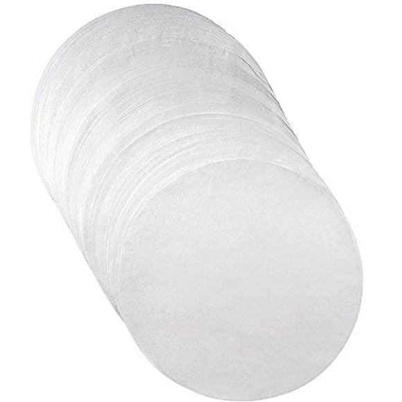 Non-Stick Round Parchment Paper- 6 inch - 100 Eco-Friendly Pack - Baking Paper Liners for Round Cake Pans Circle Cheesecake, Cooking, Air Fryer