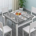 thumbnail image 3 of Colorful Floral Pattern Stretch Table Cover with Bohemian Inspired Design, 3 of 6