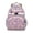 White, variant on Beach Student Toddler Backpack Adjustable Padded Straps Chest Buckle Large Capacity Durable Bookbag