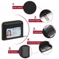 thumbnail image 5 of SENDEFN Leather Credit Card Holder Wallet for Women RFID Small Zipper Card Case with ID Window, 5 of 7