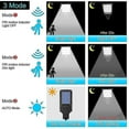 thumbnail image 4 of Solar Street Lights Outdoor Solar Lamp With 3 Light Mode Waterproof Motion Sensor Security Lighting For Garden Patio Path Yard, 4 of 5