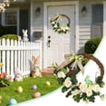 thumbnail image 2 of 2026 Easter Door Wreath,Easter 2026 Wreath,Handcrafted Easter Egg Wreath,Easter Door Wreath,Bunny Wreath,Eggs Wreath With Colorful Eggs,Easter Wreath,Front Door Easter Decor,1PC,10.2"x13.4"x7.8", 2 of 9