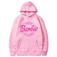 thumbnail image 1 of Barbie Let S Go Printed Pattern Ebay Plus Fleece Sweatshirt Hoodie, 1 of 2