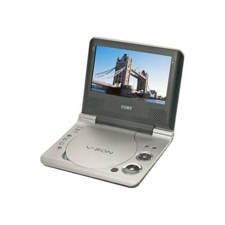 COBY TF-DVD7107 - DVD player - portable - display: 7"
