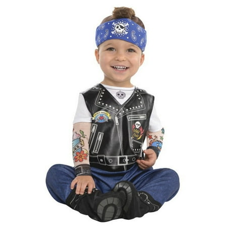 Baby Biker Infant Boys 12 - 24 Months Costume