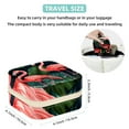 thumbnail image 5 of Flamingo Travel Portable Jewelry Stand and Organizer Box - Square Storage Box for Rings, Earrings, Necklaces, Bracelets, and More - Suitable for Girls and Women - Jewelry Boxes for Travel, 5 of 6