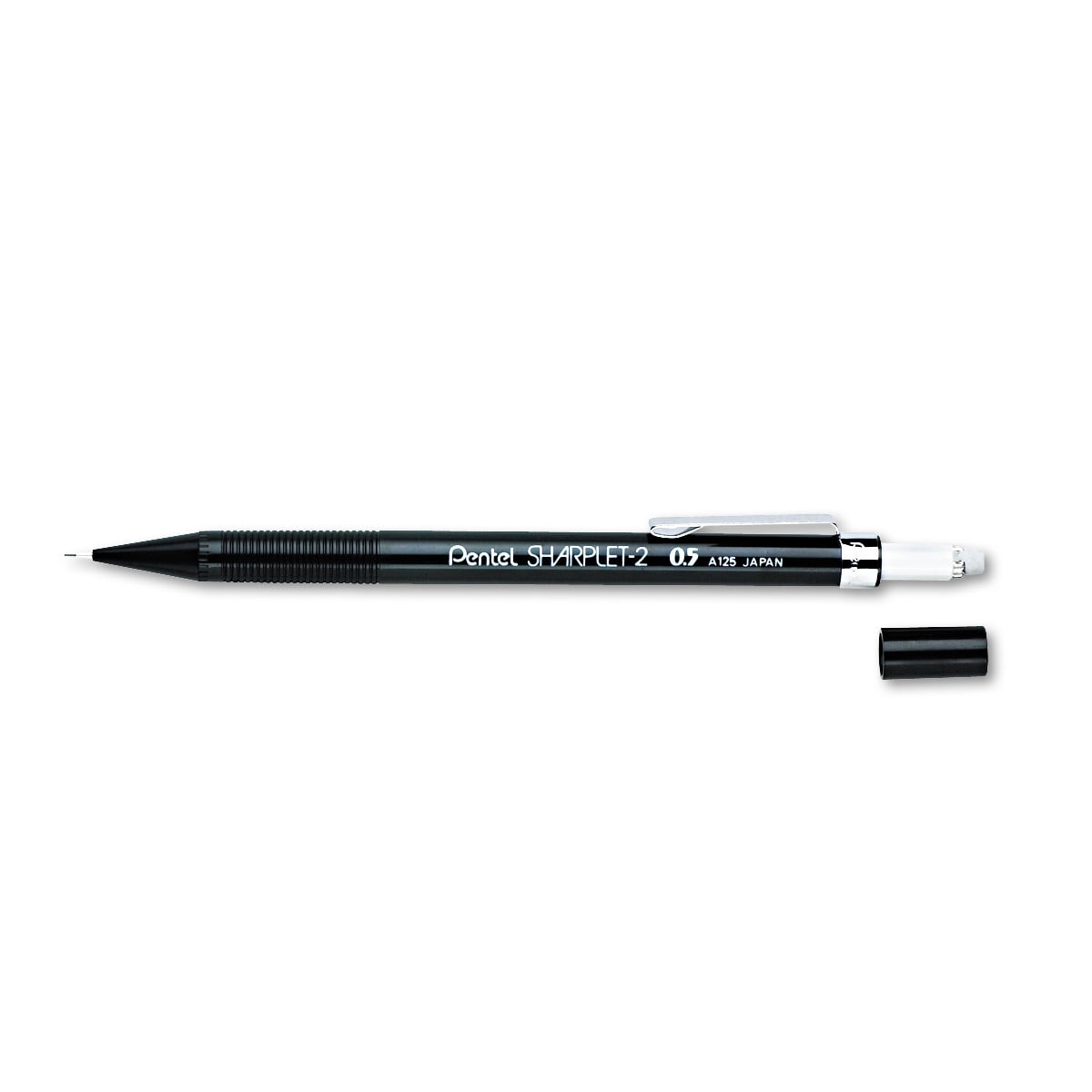 Pentel Sharplet-2 Mechanical Pencil, 0.5 mm, Black Barrel -PENA125A