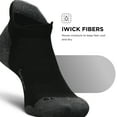 thumbnail image 5 of Feetures Elite Max Cushion No Show Tab - Running Socks for Men & Women - Athletic Compression Socks - Moisture Wicking - L, New Black-3Pair, 5 of 8