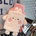 thumbnail image 5 of LZCKDPX Rubber hot Water Bottle Cute Pink Bunny Plush with Cover, Warm Compress Menstrual crampbest Period Pain Relief, Winter Home Essentials Rabbit Christmas Gift, 5 of 8