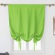 thumbnail image 2 of Zhuge Cortina opaca con lazo, aislante térmico, ajustable, para ventanas pequeñas, con bolsillo para barra (46" x 63", verde), 2 of 5