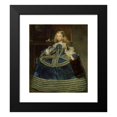 thumbnail image 2 of Diego Velázquez 15x17 Black Modern Framed Museum Art Print Titled - Infanta Margarita Teresa in a Blue Dress, 2 of 5