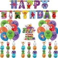 thumbnail image 3 of Globos de cumpleaños para el jardín de BanBan, artículos para fiestas, bolsas de regalo, platos, cubiertos, decoraciones, regalos para fiestas de cumpleaños infantiles, baby shower, 3 of 4