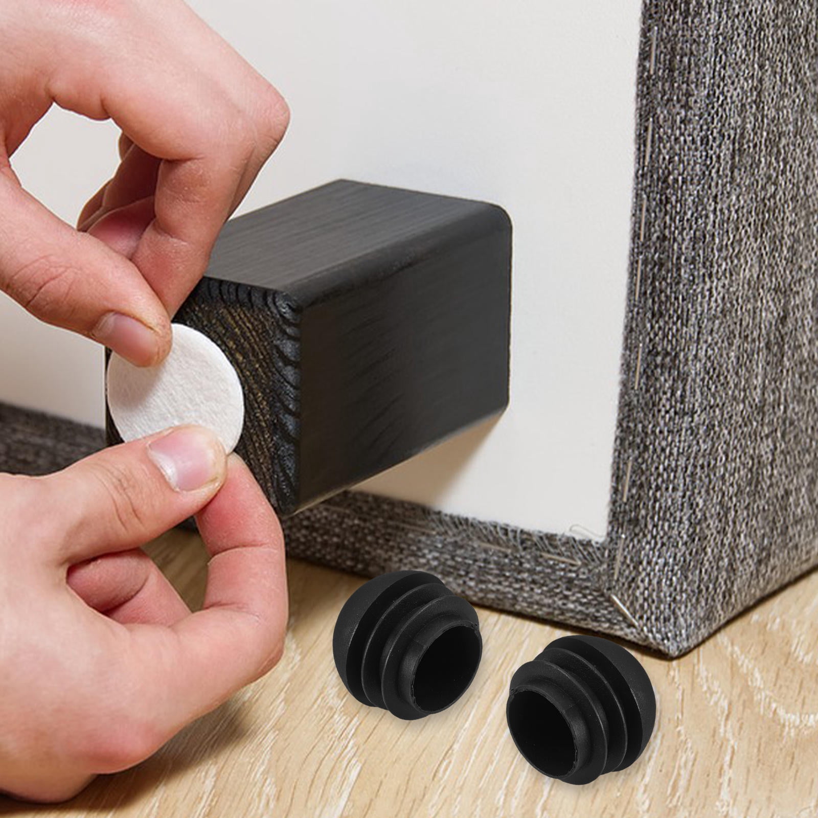 OULII 30Pcs Protective Plastic Tube End Caps For Tubular Structures ...