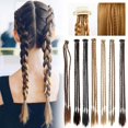 thumbnail image 4 of Elegant Synthetic Ponytail Wig with Three Strand Braid Design Natural Hair Extension for Women Daily Use, 4 of 4