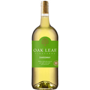 Oak Leaf Vineyards Chardonnay White Wine, 1.5 L Bottle, 13% ABV