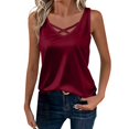 thumbnail image 2 of Helii Womens Tank Tops Women's V Neck Solid Sleeveless Casual Summer Tank Top Cami Vest Sleeveless Tops for Women, 2 of 6