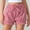 Red, variant on Hvot&aat Women Plaid Bloomers Shorts Stretchy Elastic Waist Shorts Cute Ruffles Cuff Bow Shorts Lightweight Shorts