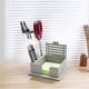 thumbnail image 4 of Sticky Notes Holder with Pen Holder Slot, Notepad Dispenser Desktop Organizer for Office Home, 4 of 5