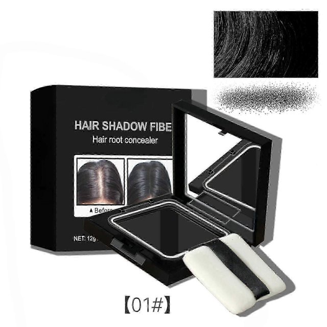 Hair Root Concealer,Hair Shadow Hairline Powder,Root Touch Up Powder,Instantly Cover Up Gray Hair Root Hair Shadow Fiber