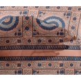 thumbnail image 4 of oneOone Viscose Chiffon Fabric Leaves & Floral Block Decor Fabric Printed BTY 42 Inch Wide, 4 of 4