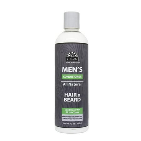 XBI OKAY-MENANC12 12 oz Men All Natural Hair & Beard Conditioner