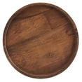 thumbnail image 4 of Coffee Sofa Side Table, Walnut, Wood, Round, Living Kitchen Cafe Bistro Hospitality Restaurant, Modern Contemporary HB36827, 4 of 8