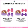 thumbnail image 3 of Nickelodeon Toddler Winter Hat, Kids Gloves or Toddlers Mittens, Paw Patrol Reversible Hat for Girl Ages 2-4, 3 of 5