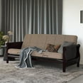 thumbnail image 3 of DHP Cora 6 Inch Quilted Thermobonded High Density Polyester Fill Futon Mattress, Full Size, 3 of 5
