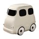 thumbnail image 1 of Cubo de basura con ruedas, tapa a presión, multiusos, portátil, con diseño de dibujos animados. blanco, 1 of 9