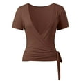 thumbnail image 4 of T-Shirts à Manches Longues pour Femmes, Tee-Shirts de Compression à Manches Longues, Hauts à Manches Longues pour Femmes, T-Shirts à Col Roulé pour Femmes, 4 of 4