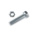 thumbnail image 6 of (5 pack) Hillman Hex Bolts and Nuts, 1/4-20" x 1", Steel, Zinc Finish, Silver, 5, sets, 6 of 9