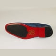 thumbnail image 4 of Mens AFTER MIDNIGHT Casual Comfort shoes Lion Ornament Faux Leather 6911 Denim, 4 of 8