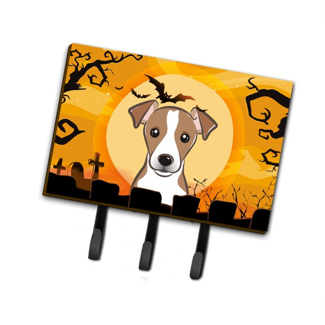 Caroline's Treasures BB1818TH68 - Correa o llavero para Halloween Jack Russell Terrier, grande, multicolor Caroline's Treasures BB1818TH68