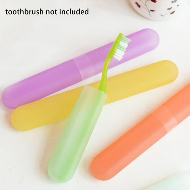 1X Portable Toothbrush Case Cover Holder Travel Hiking Case Camping Brush  NEW Y6O6