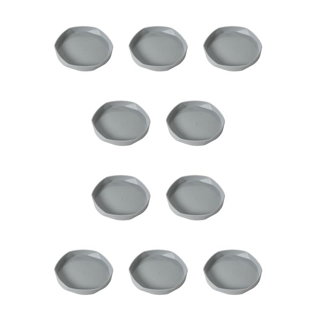 Bandeja para planta Bearachild Flor Gris 10Conjunto
